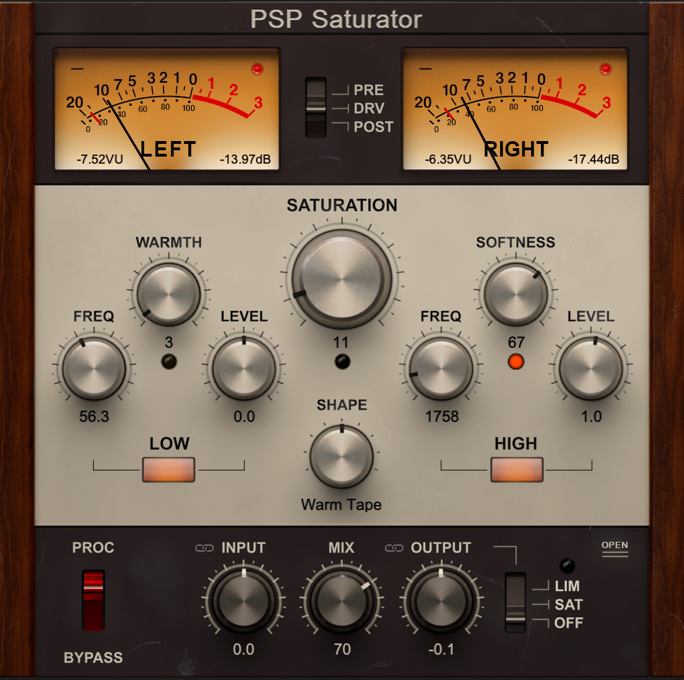 Tube Saturator Vintage