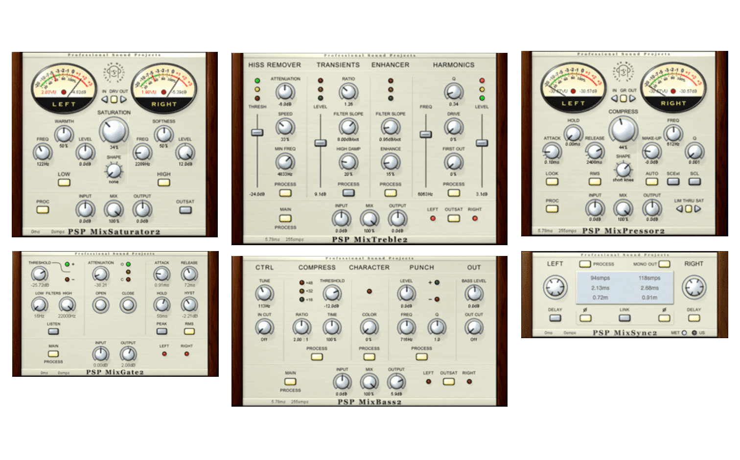 PSP MixPack 2 (Download)<br>6 high-resolution & high quality plugins