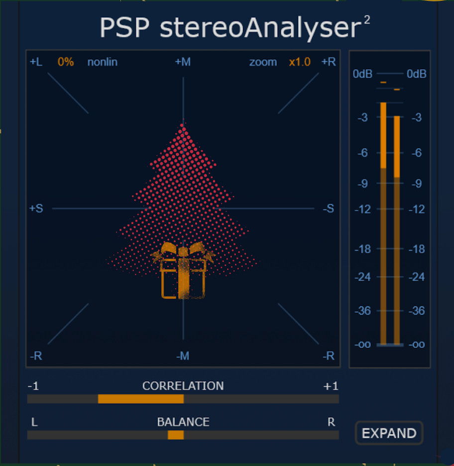PSP stereoAnalyser2 a free, professional stereo metering plug-in.